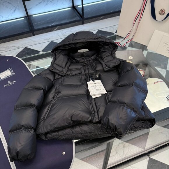 Moncler Erea Women's Down Jacket/Jacket, Short, Size L - Picture 6 of 7